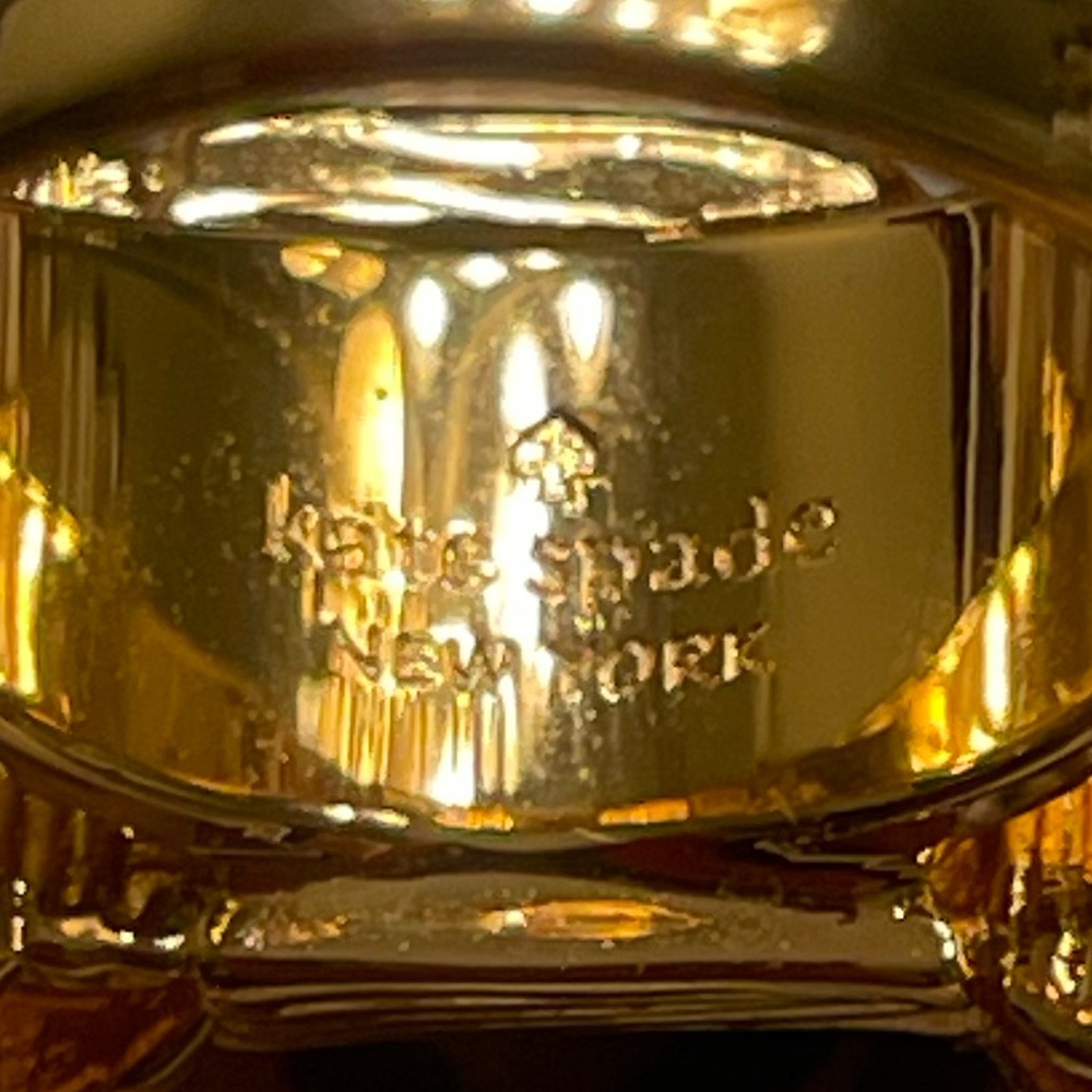NWOT Kate Spade Gold Bow Ring-Size 8 - Picture 7 of 16
